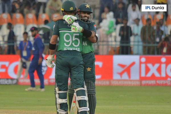Pakistan Vs Nepal Asia Cup 2023 Match 1 Highlights : एशिया कप के पहले मुकाबले में पाकिस्तान ने नेपाल को कड़ी धूल चटाई , 104 पर ही किया ढेर , कप्तान बाबर की लाजवाब पारी की बदौलत पाकिस्तान ने पहले मुकाबले में जीत दर्ज की । Pakistan Vs Nepal Asia Cup 2023 Match 1 Highlights :